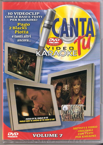 Dvd karaoke video originali - karaoke, +video