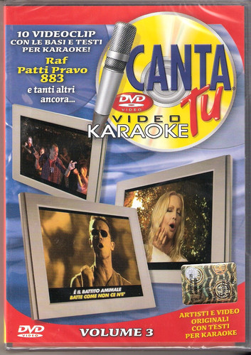 Dvd karaoke video originali - dvd,