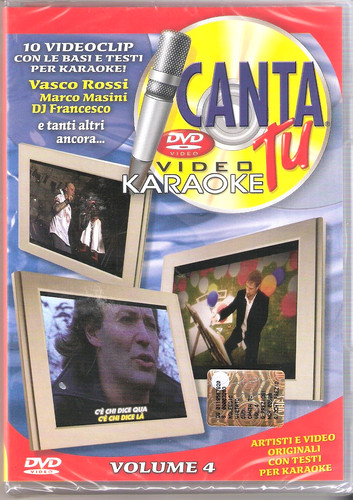 Dvd karaoke video originali - dvd, +video