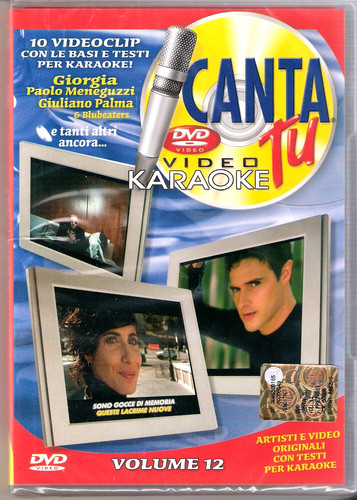 Dvd karaoke video - karaoke, originali