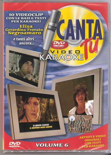 Dvd karaoke video originali - +video,